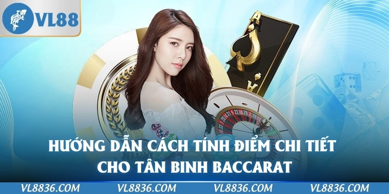 Hướng dẫn cách tính điểm chi tiết cho tân binh Baccarat