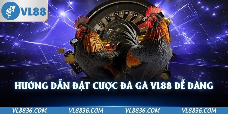 Hướng dẫn đặt cược đá gà VL88 dễ dàng