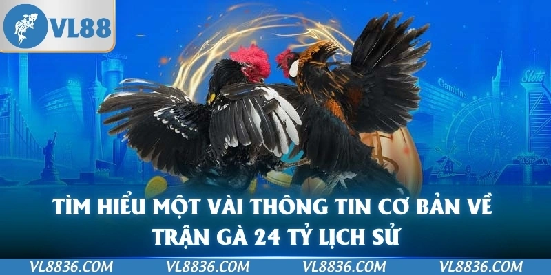 Tìm hiểu một vài thông tin cơ bản về trận gà 24 tỷ lịch sử