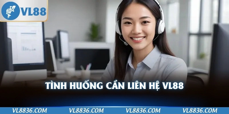Tình huống cần Liên hệ VL88
